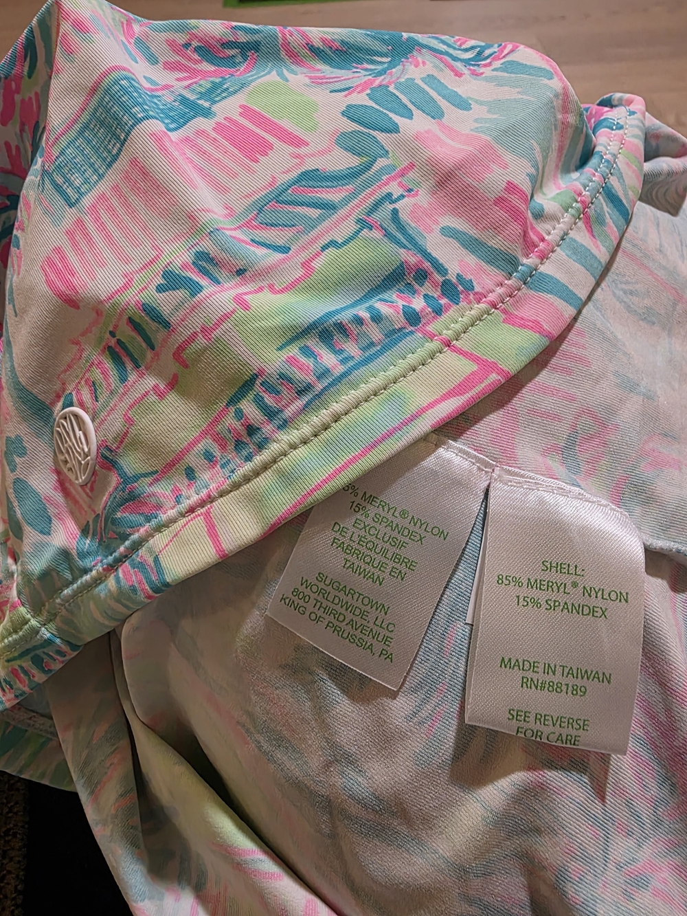Lilly Pulitzer Avida Bra Tank Tennis Perfect Match XXS